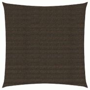Helloshop26 - Voile toile d'ombrage parasol 160 g/m² PEHD 4,5 x 4,5 m marron 02_0009160 - marron 3000490047766