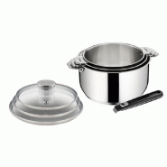 LAGOSTINA série de 3 casseroles inox 16/18/20cm 138600007 - 8002531548435