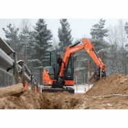 Mini pelle 3,72t - hitachi zx33u-5