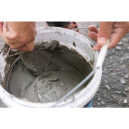 Mortier à base de résine époxy prêt à l'emploi avec un séchage rapide, pour la réparation et la préparation des sols en béton - REPARBETOX TLM