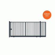 Portail coulissant barreaudage eco - 7000 / 1750_0