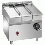 Sauteuse basculante électrique inox 80 litres/ meuble - Diamond - 0615402955416