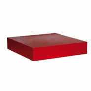 Billot Polyethylene Rouge 600 X 600 X 100 - MAP - 0605848259506 Billot Polyethylene Rouge 600 X 600 X 100 - MAP - 0605848259506