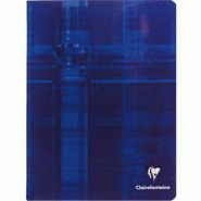 Clairefontaine Lot de 20 Cahier Metric 17x22, 96p./48 feuilles 90 g/m² piquées, quadrillé 5x5 + marge - 3329680374223