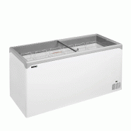 Congélateur vitré de crème glacée NIC501SC (478 / 367) blanc TEFCOLD