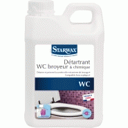 Détartrant wc et broyeurs STARWAX 2 l