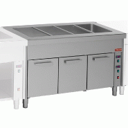 Diamond - Élément bain-marie sur armoire chauffante 3x GN 1/1 - réf. S80/BC12 - AKS-S80/BC12