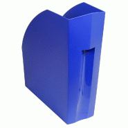 Exacompta Lot de 3 Porte-revues THE MAGAZINE Forever bleu cobalt - bleu matière synthétique 180101D_0