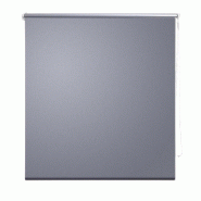 Helloshop26 - Store enrouleur gris occultant 140 x 175 cm  fenêtre rideau pare-vue volet roulant  4102029 - gris aluminium 3000485146658