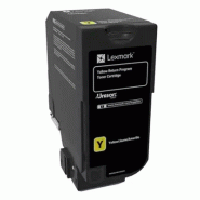 Lexmark 74C20Y0 Cartouche de toner 1 pièce(s) Original Jaune