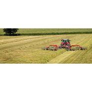 Mf rk 451 dn - andaineur monorotor, attelage 3 points, tête pivotante - massey ferguson - 4,5 m