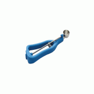 Schneider - Cuillère à glace, acier inoxydable, Ø 28 mm - 1/100 L - bleu inox 195060