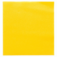 Serviette intissé jaune 40x40cm - par 700