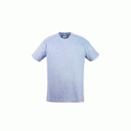 TEE SHIRT HIKE 190g/m² 100% coton col rond GRIS