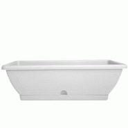 Veca Jardinière de balcon Venice avec récupérateur d'eau cm.60 Anthracite - blanc 8006839032139 Veca Jardinière de balcon Venice avec récupérateur d'eau cm.60 Anthracite - blanc 8006839032139