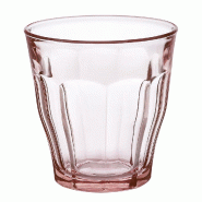 Duralex - Gobelet Picardie Rose 25 cl - Boite de 6 - rose verre 531256