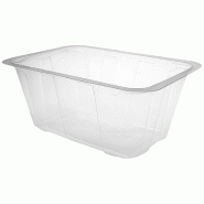 Firplast Barquette TMF PP transparente 1500 g (x600) - marron 3342690005161