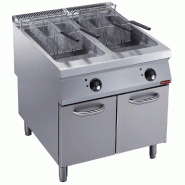 Friteuse électrique 2 cuves ""y"" 23 litres, br... - PE22/F46A8-S