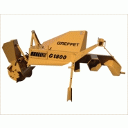Modèle g 1800 - cureuse de fossé 340 kg Modèle g 1800 - cureuse de fossé 340 kg