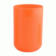 MSV Inagua Gobelet Porte-Brosses à Dents en Plastique couleur Orange - orange plastique MS3469