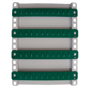 Panneau d'accrochage pour 40 clés coloris beige / vert - 8700212