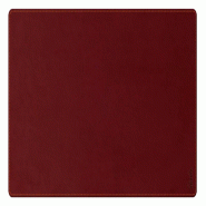 Sous-main Rhodiarama M - 40x80 cm, en simili cuir italien souple, coloris lie de vin - rouge 194271C