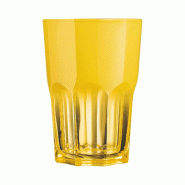 Verre à eau 40 cl jaune - Summer Pop - Luminarc - jaune 0883314071542