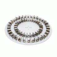 Adaptateur RSLAB-9 disque, 60x1,5 ml - Ref.: LJJ007 Adaptateur RSLAB-9 disque, 60x1,5 ml - Ref.: LJJ007