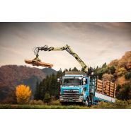 Loglift 105z grues forestières - hiab - d'une portée des extensions hydrauliques de 7,75 m et 8,98 m