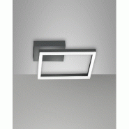 Plafonnier Led Moderne Bard 22W Anthracite 3394-23-282 Fabas Luce - gris 8019282536321