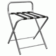 Porte-bagages argenté avec dossier PREMIUM - GOLDINOX - argenté inox 3701770838998
