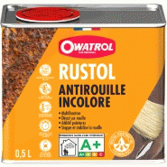 Protection antirouille extérieur / intérieur rustol OWATROL, incolore, 0.5 l