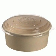 Saladier Fibre de bambou laminée naturel 750ml - par 300