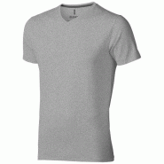 T-shirt bio manches courtes pour homme Kawartha - col V - 95% coton biologique ringspun - 200 g/m² T-shirt bio manches courtes pour homme Kawartha - col V - 95% coton biologique ringspun - 200 g/m²