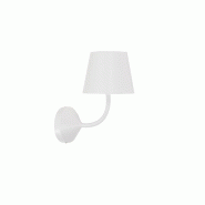 Zafferano Ai Lati Poldina Applique 230V LED 5.4W 2700K 446lm IP54, Structure en Aluminium Moulé sous Pression Peint en Blanc, Design Minimaliste Mode