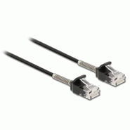 DELOCK CÂBLE RJ45 MÂLE À RJ45 MÂLE AVEC PROTECTION COURBE, CAT.6A, 2 M DELOCK CÂBLE RJ45 MÂLE À RJ45 MÂLE AVEC PROTECTION COURBE, CAT.6A, 2 M
