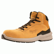 Chaussures de sécurité FLEXTRED tige haute cuir nubuck marron T44 MILWAUKEE - 44 marron cuir 866656
