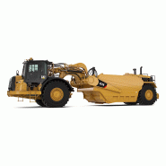 Décapeuse automotrice 11 m³ - pour terrassement intensif et grands chantiers_0