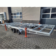 DT 6m60 x 2m44 Version amovible 3 x essieux 1350 kg + deck DT 6m60 x 2m44 Version amovible 3 x essieux 1350 kg + deck