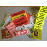 Étiquette adhésive résistante à l'abrasion, aux solvants, aux UV et intempéries - Imprimante thermique ou jet d'encre_1