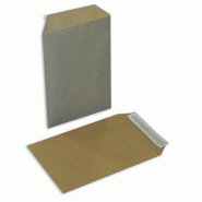 GPV Boîte de 500 pochettes Everyday kraft brun 162x229/C5, 90 g/m², adhésives avec bande - 3250650500246