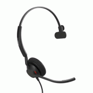 Jabra ENGAGE 40 Casque Avec fil Arceau Bureau/Centre d'appels USB Type-C / USB Type-A Noir_0