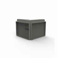 Module d'angle gauche THE FACTORY - anthracite