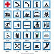 Panneau de signalisation de type ce