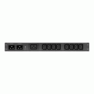 APC Automatic Transfer Switch AP4423A - (8x) C13 + (1x) C19, 3680W, montable en rack 1U