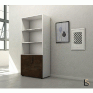 Armoire haute mixte à portes battantes Luxury - Ofitres - Cuzco Oro_0