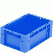 BITO Bacs gerbables norme Europe, série XL L300 mm x l200 mm x H120 mm bleu - bleu plastique polypropylène 4250692928915 BITO Bacs gerbables norme Europe, série XL L300 mm x l200 mm x H120 mm bleu - bleu plastique polypropylène 4250692928915