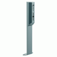 Distributeur /pied 200 sacs arkea canin sans serrure - gris métal 9006 Distributeur /pied 200 sacs arkea canin sans serrure - gris métal 9006