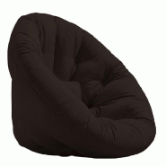FAUTEUIL FUTON STANDARD CONVERTIBLE NIDO CHAIR COULEUR MARRON FAUTEUIL FUTON STANDARD CONVERTIBLE NIDO CHAIR COULEUR MARRON