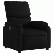 Fauteuil inclinable électrique Noir Similicuir Modèle Werderora - 8721012173606